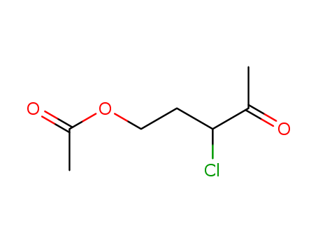 3-Chloro-5-hydroxy-2-pentanon acetate