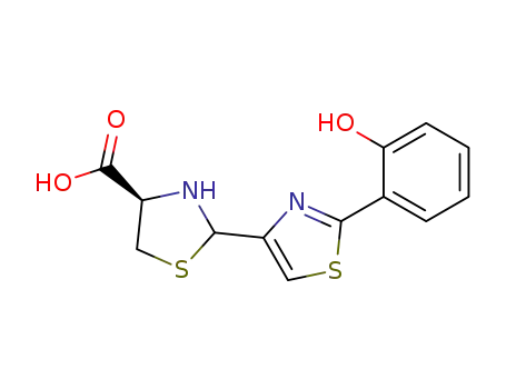 2'-(2-hydroxyphenyl)-2'',3'',4'',5''-tetrahydro[2'',4']bisthiazolyl-4''-carboxylic acid