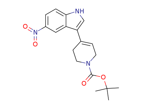 tert-butyl 4-(5-nitro-1H-indol-3-yl)-5,6-dihydropyridine-1(2H)-carboxylate