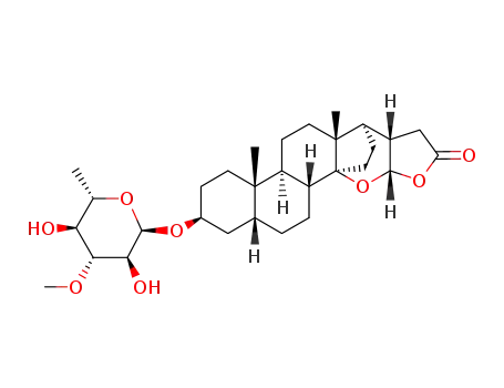 (20S,21S)-14,21-epoxy-3β-α-L-thevetopyranosyloxy-5β,14β-cardanolide