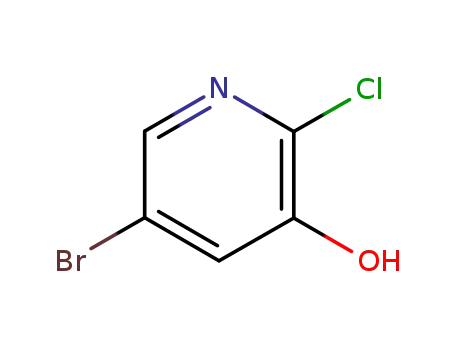 Molecular Structure of 286946-77-8 (5-BROMO-2-CHLORO-PYRIDIN-3-OL)