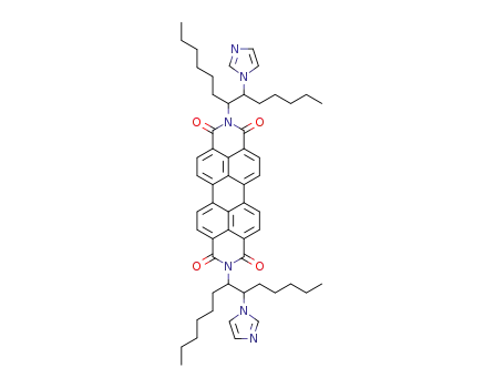 2,9-bis[1-hexyl-2-(1H-imidazol-1-yl)heptyl]anthra[2,1,9-def:6,5,10-d'e'f']diisoquinoline-1,3,8,10-tetrone