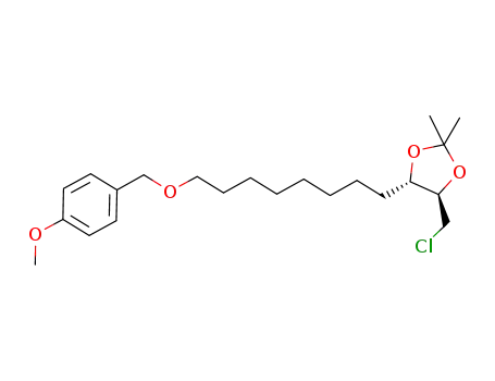 (4S,5R)-4-(8-(4-methoxybenzyloxy)octyl)-5-(chloromethyl)-2,2-dimethyl-1,3-dioxolane