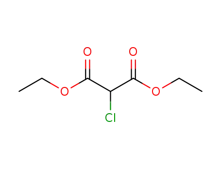 Molecular Structure of 14064-10-9 (Diethyl chloromalonate)