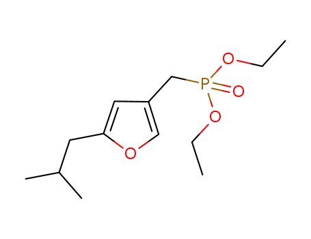 2-isobutyl-4-(diethoxyphosphorylmethyl)furan