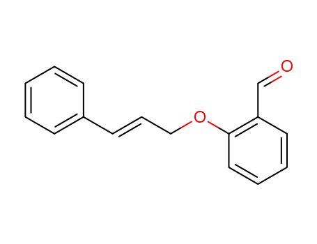 2-[(E)-(3-phenyl-2-propenyl)oxy]benzaldehyde