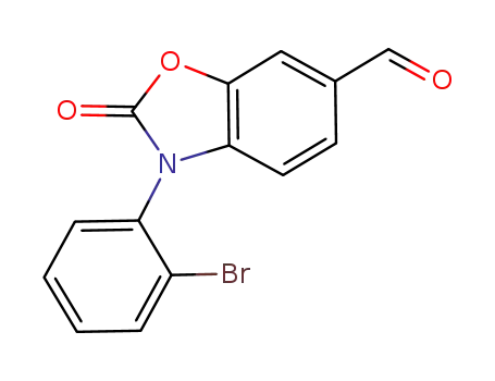 3-(2-bromophenyl)-2,3-dihydro-2-oxobenzoxazol-6-carboxaldehyde