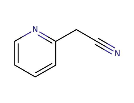 Molecular Structure of 2739-97-1 (2-Pyridylacetonitrile)
