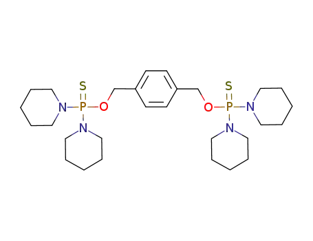 1,4-bis(dipiperidin-1-ylthiophosphoryloxy)xylene