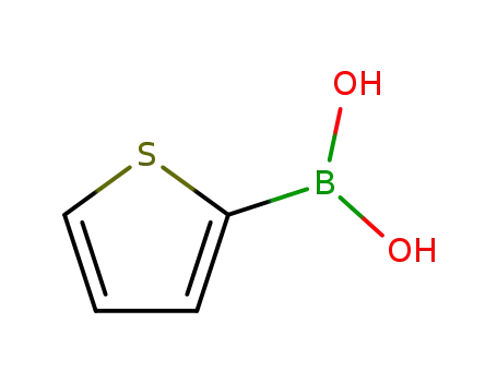 Molecular Structure of 6165-68-0 (Boronicacid, B-2-thienyl-)