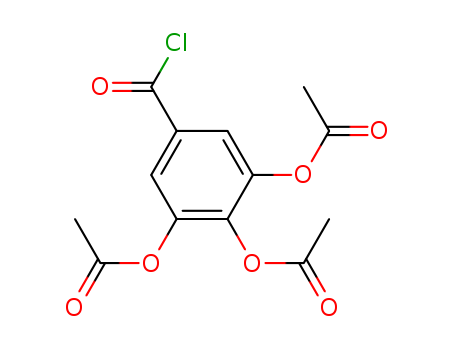 5-(chlorocarbonyl)benzene-1,2,3-triyl triacetate