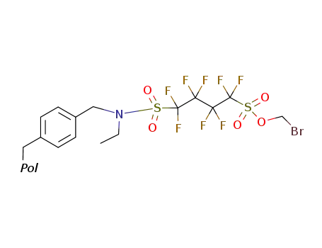 fluorobromomethane precursor resin