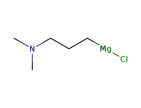 Molecular Structure of 19070-16-7 (CHLORO[3-(DIMETHYLAMINO)PROPYL]MAGNESIUM)