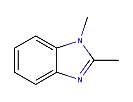 Molecular Structure of 2876-08-6 (1,2Dimethylbenzimidazole)