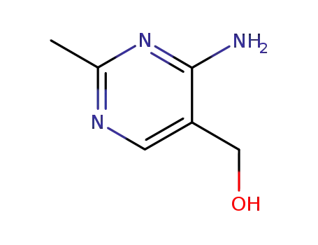Molecular Structure of 73-67-6 (4-Amino-5-Hydroxymethyl-2-methylpyrimidine)