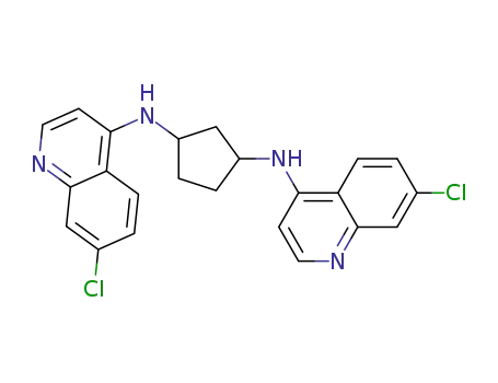 cis-N,N'-bis-(7-chloroquinolin-4-yl)-cyclopentane-1,3-diamine