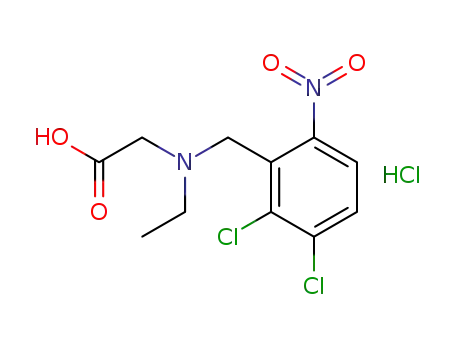 ethyl N-(2,3-dichloro-6-nitrobenzyl)glycine hydrochloride