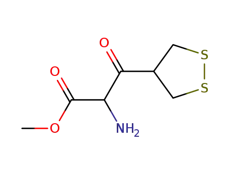 methyl 1,2-dithiolan-4-ylcarbonylaminoacetate