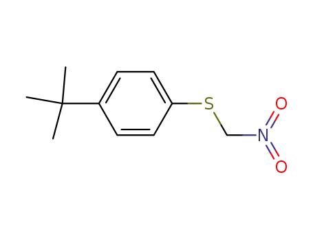 (4-t-butylphenylthio)nitromethane