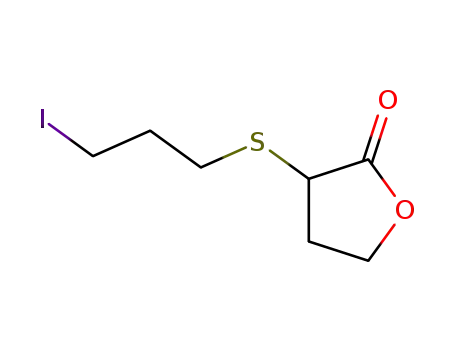 3-(3-Iodopropylsulfanyl)-dihydro-2(3H)-furanone