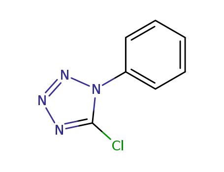 Molecular Structure of 14210-25-4 (5-CHLORO-1-PHENYL-1H-TETRAZOLE)