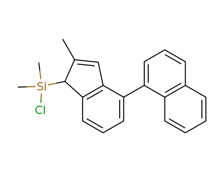 chloro(2-methyl-4-naphth-1-yl-1H-inden-1-yl)dimethylsilane