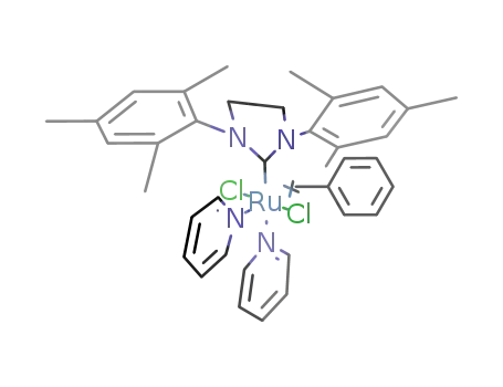 dichloro(1,3-bis(2,4,6-trimethylphenyl)-2-imidazolidinylylidene)(benzylidene)bis(pyridine)ruthenium(II)