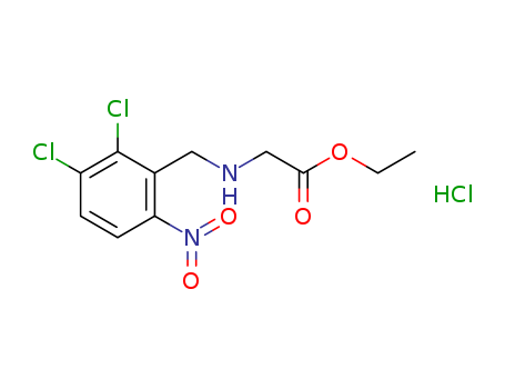ETHYL N-(2,3-DICHLORO-6-NITROBENZYL)GLYCINE HYDROCHLORIDE