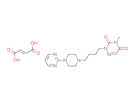 4-methyl-2-[4-(4-pyrimidin-2-ylpiperazin-1-yl)butyl]-1,2,4-triazine-3, 5-dione