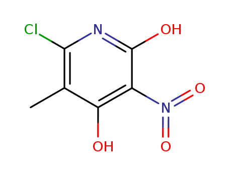 6-Chloro-2,4-dihydroxy-5-methyl-3-nitropyridine