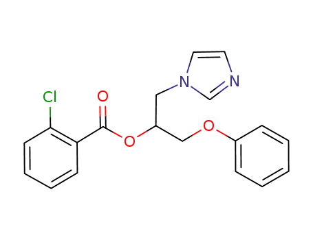 2-chlorobenzoic acid 2-(imidazol-1-yl)-1-phenoxymethylethyl ester