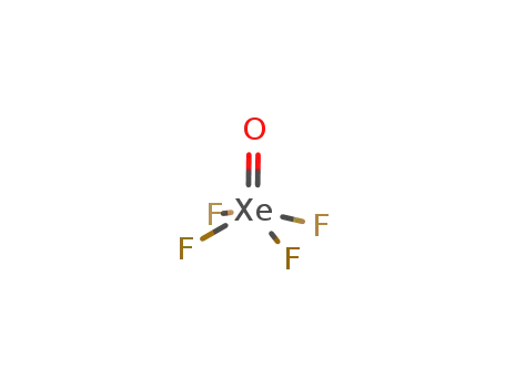 Molecular Structure of 13774-85-1 (Xenonfluoride oxide (XeF4O), (SP-5-21)- (9CI))