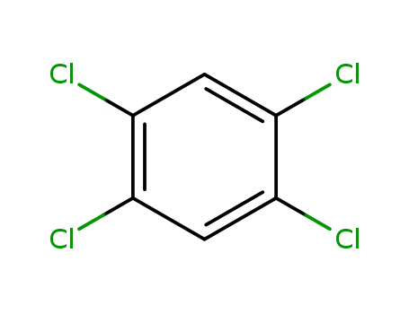 Molecular Structure of 95-94-3 (1,2,4,5-TETRACHLOROBENZENE)