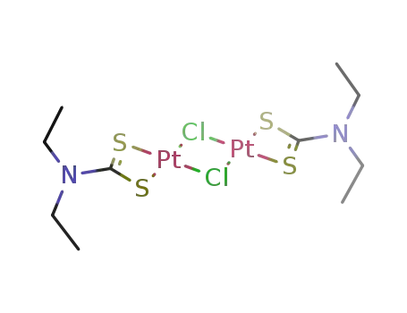 Pt2Cl2(S2CN(C2H5)2)2
