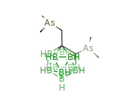 1-(dimethylarsino)-2-[(dimethylarsino)methyl]-o-carbaborane
