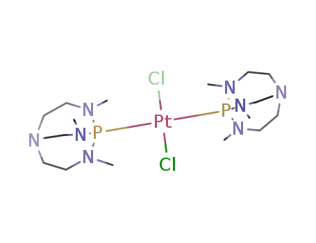 trans-Cl2Pt{P(CH3NCH2CH2)3N}2