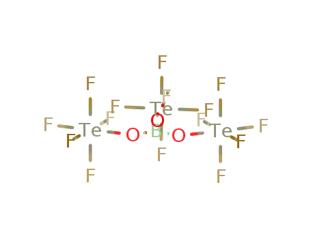 boron tris{pentafluoro-oxotellurate(VI)}