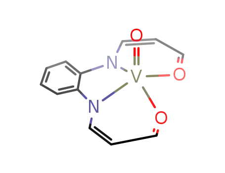 oxo-(3,3`-(1,2-phenylenedinitrilo)dipropionaldehydato)vanadium(IV)