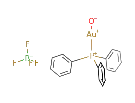 tris(triphenylphosphinegold)oxonium fluoroborate