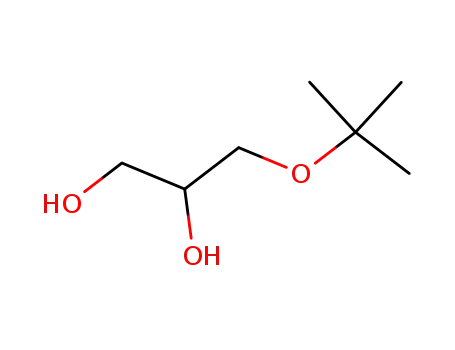 Molecular Structure of 74338-98-0 (1,2-Propanediol,3-(1,1-dimethylethoxy)-)