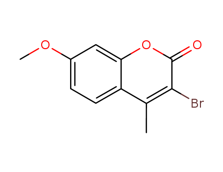 2H-1-Benzopyran-2-one, 3-bromo-7-methoxy-4-methyl-