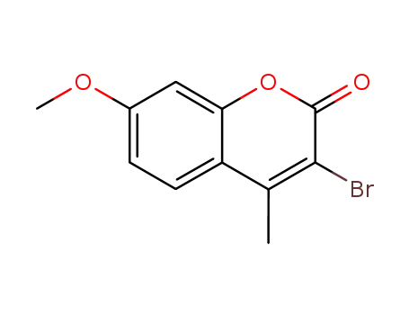 2H-1-Benzopyran-2-one, 3-bromo-7-methoxy-4-methyl-