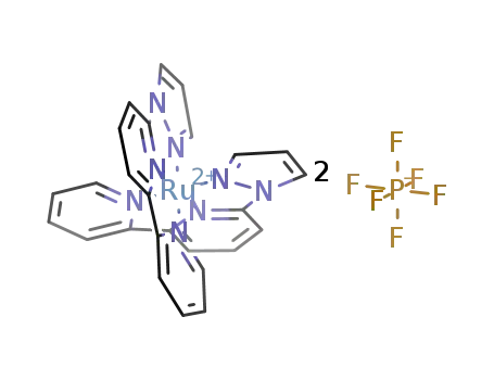 bis{6-(N-pyrazolyl)-2,2'-bipyridine-N,N',N2''}ruthenium(II) hexafluorophosphate