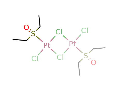 di-μ-chloro-dichlorobis(diethyl sulfoxide)diplatinum