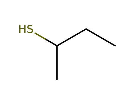 Molecular Structure of 513-53-1 (2-Butanethiol)