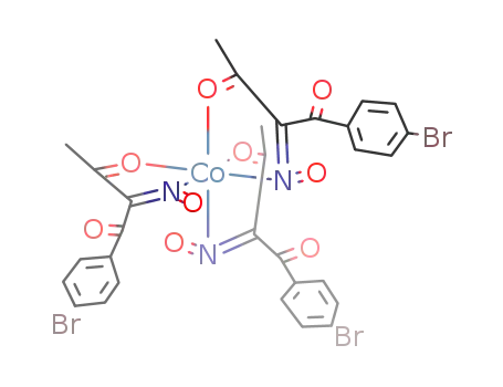 cobalt(III) tris-p-bromoisonitrosobenzoylacetonate