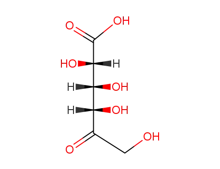 Molecular Structure of 6812-01-7 (D-arabino-5-Hexulosonic acid )