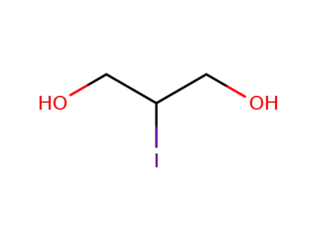 Molecular Structure of 5349-29-1 (2-iodopropane-1,3-diol)