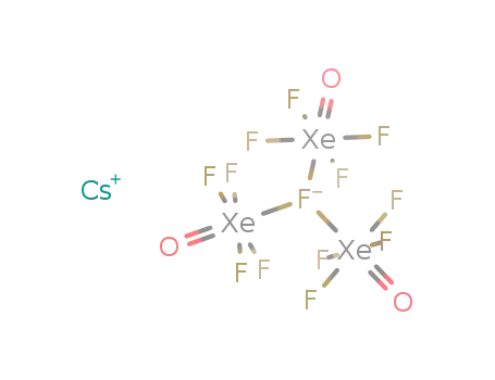 Cs(1+)*(XeOF4)3F(1-)=Cs((XeOF4)3F)