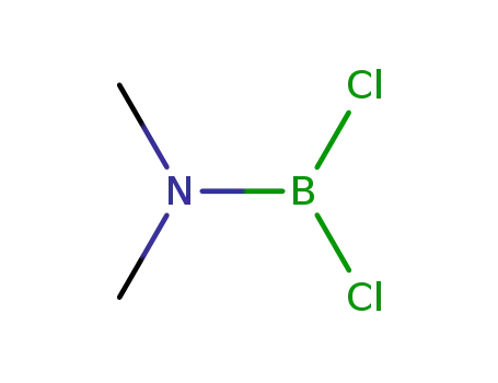 Molecular Structure of 1113-31-1 (Dichloro(dimethylamino)borane)